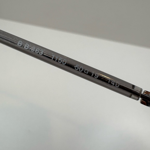 FRAMES ONLY- BROOKS BROTHERS B B363 1150 50•19•140 Brooks Brothers eyeglasses - Picture 6 of 15